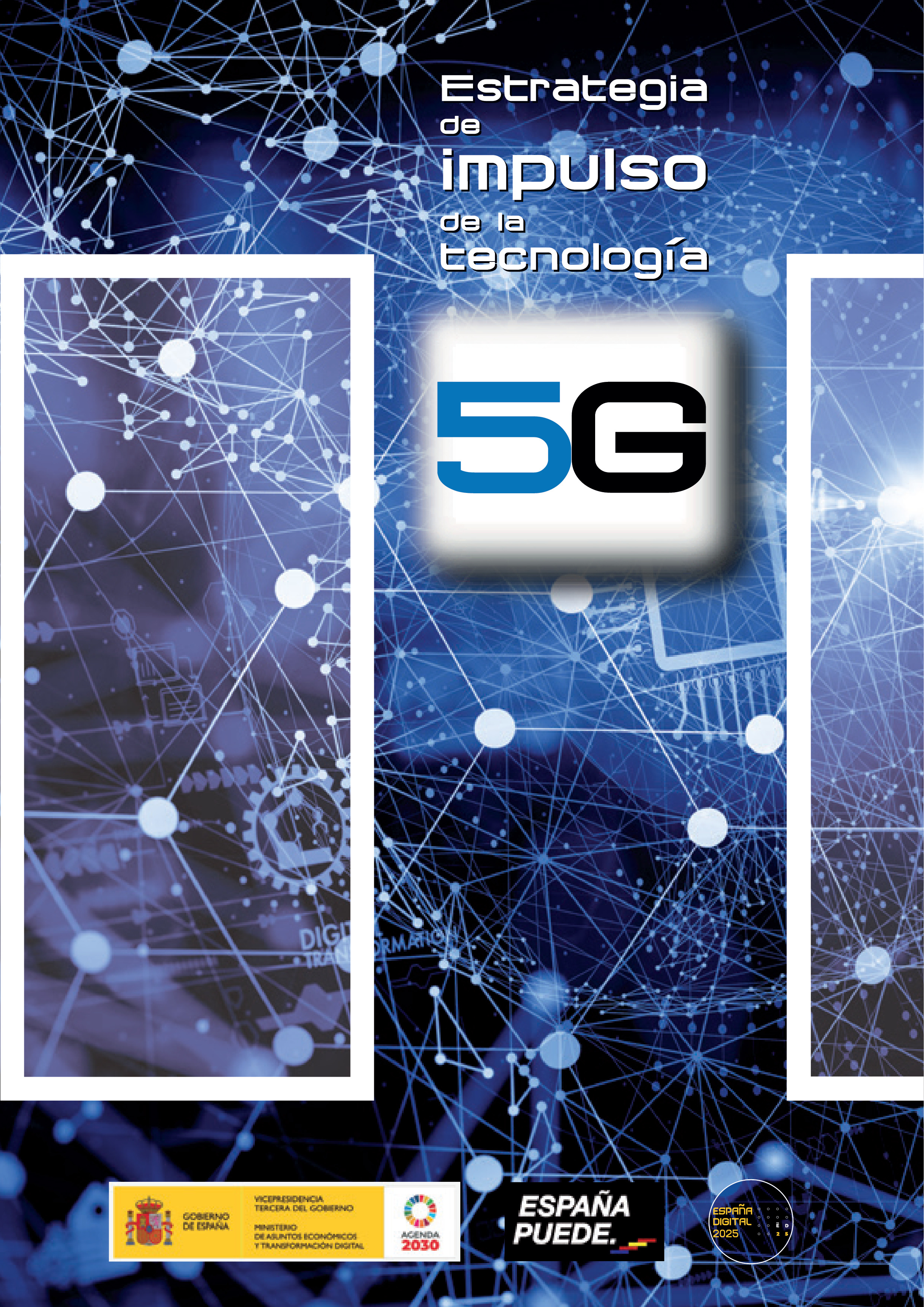Icono Estrategia de impulso de la tecnologia 5G