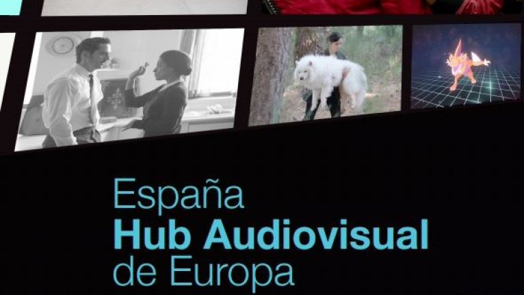Cartel España Hub Audiovisual